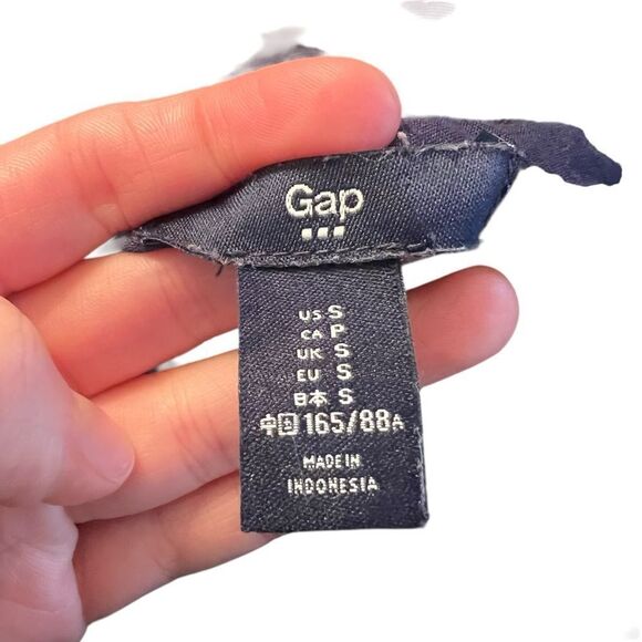 Gap navy long sleeve dress. Size small - Picture 3 of 8